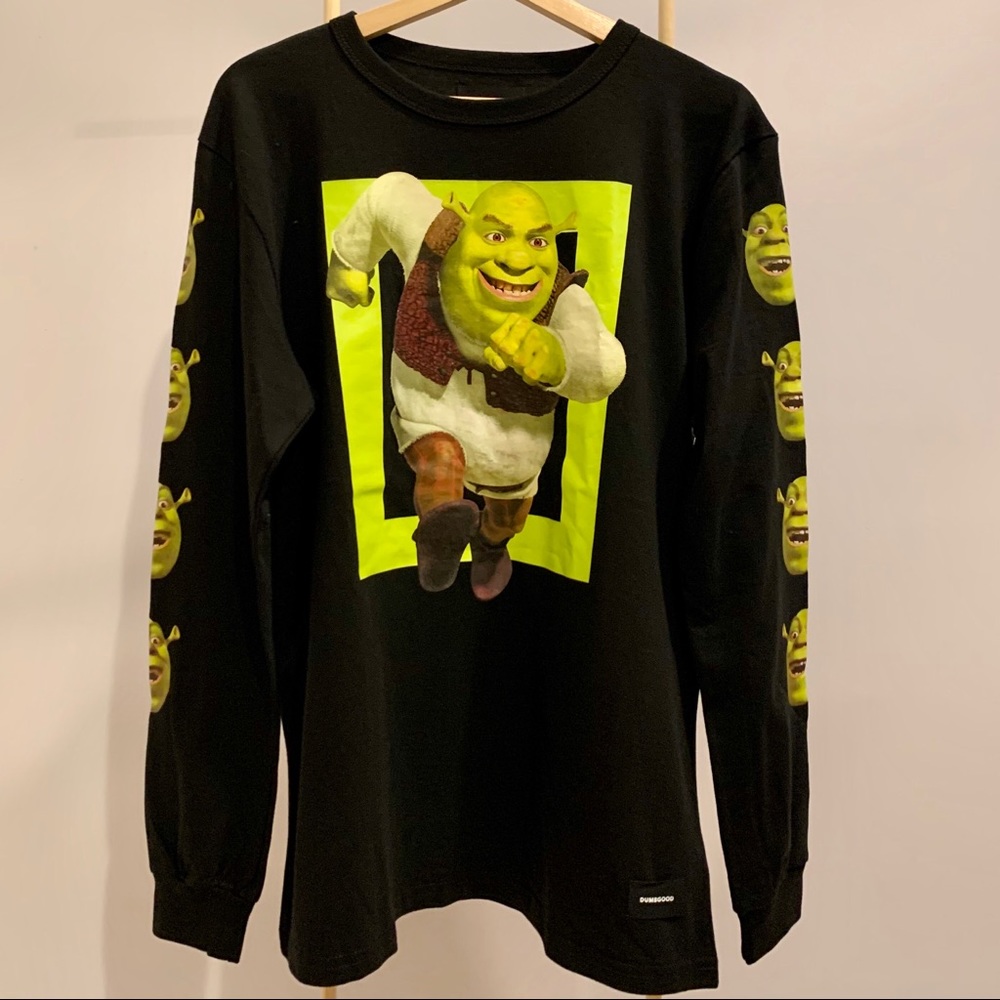 DUMBGOOD Shrek long sleeve tee